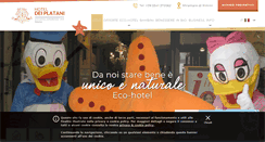 Desktop Screenshot of hoteldeiplatani.com